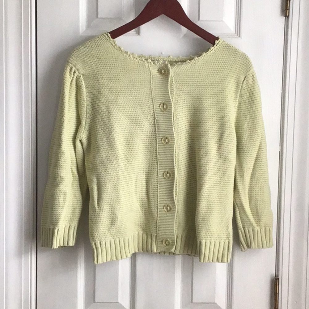 Green Cardigan
